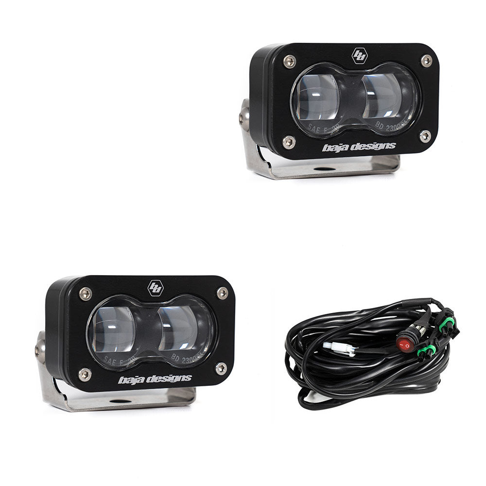 S2 SAE LED Auxiliary Light Pod Pair - Universal Baja Designs