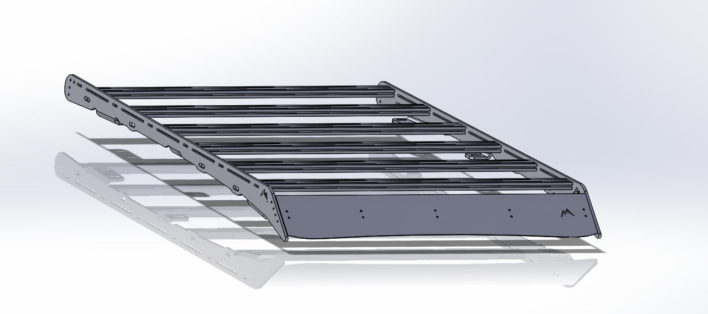 Finger Rack Foundation FOUNDATION RACK (2005-2023 TACOMA DC) – Martin Off-Road