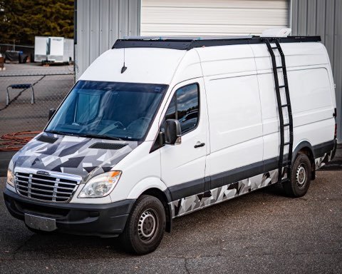 ADVENTURE VAN SIDE LADDER (SPRINTER 2007-PRESENT)