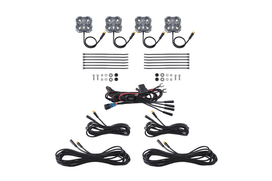 Stage Series Single-Color LED Rock Light (4-pack)